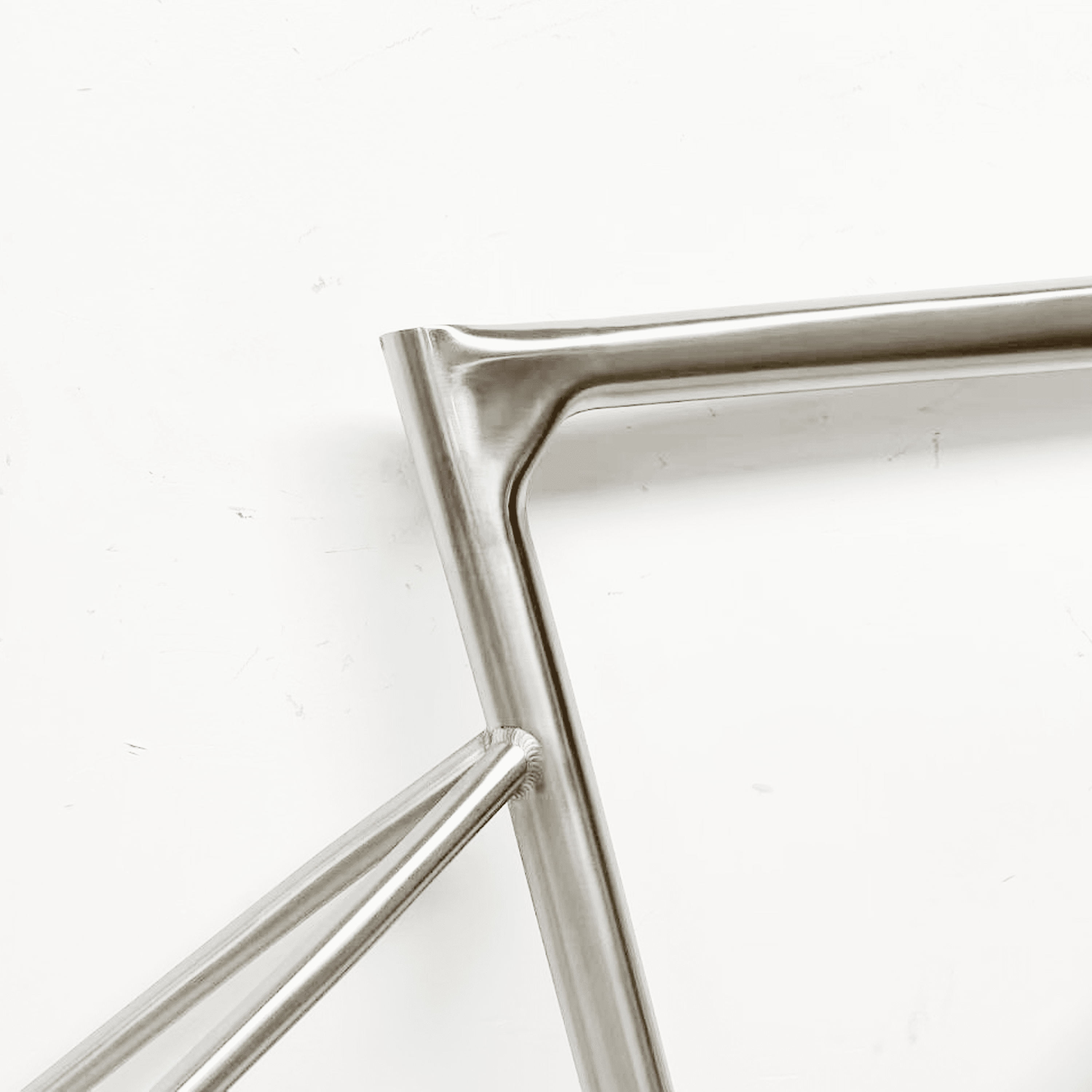 RoadSail titanium bike frame, view 4