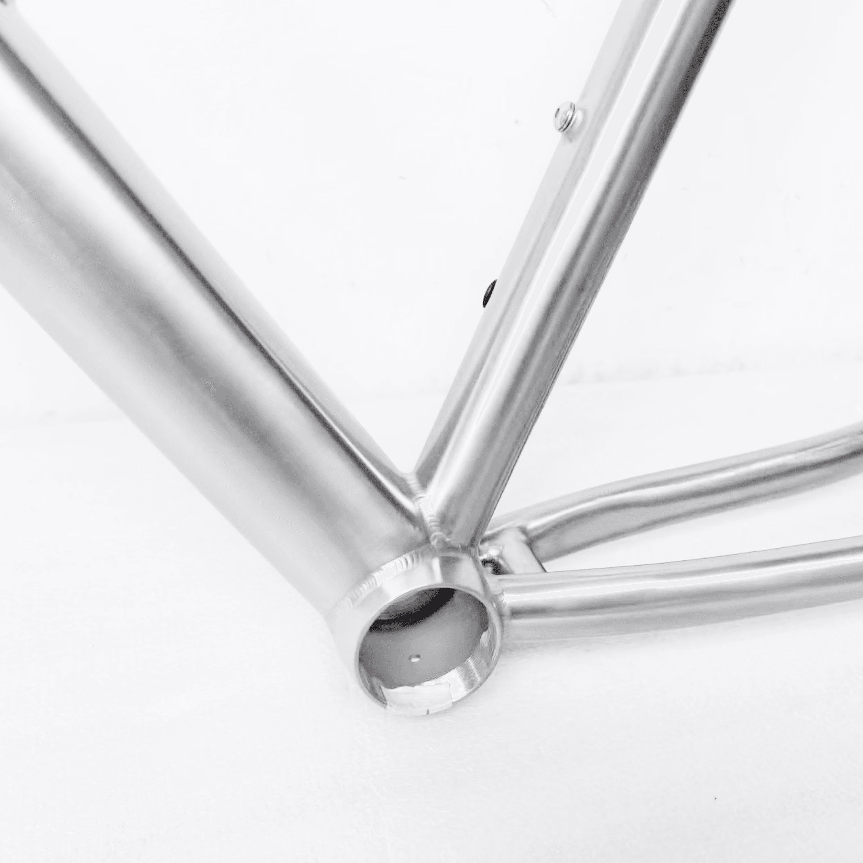 PIONEER titanium bike frame, view 5