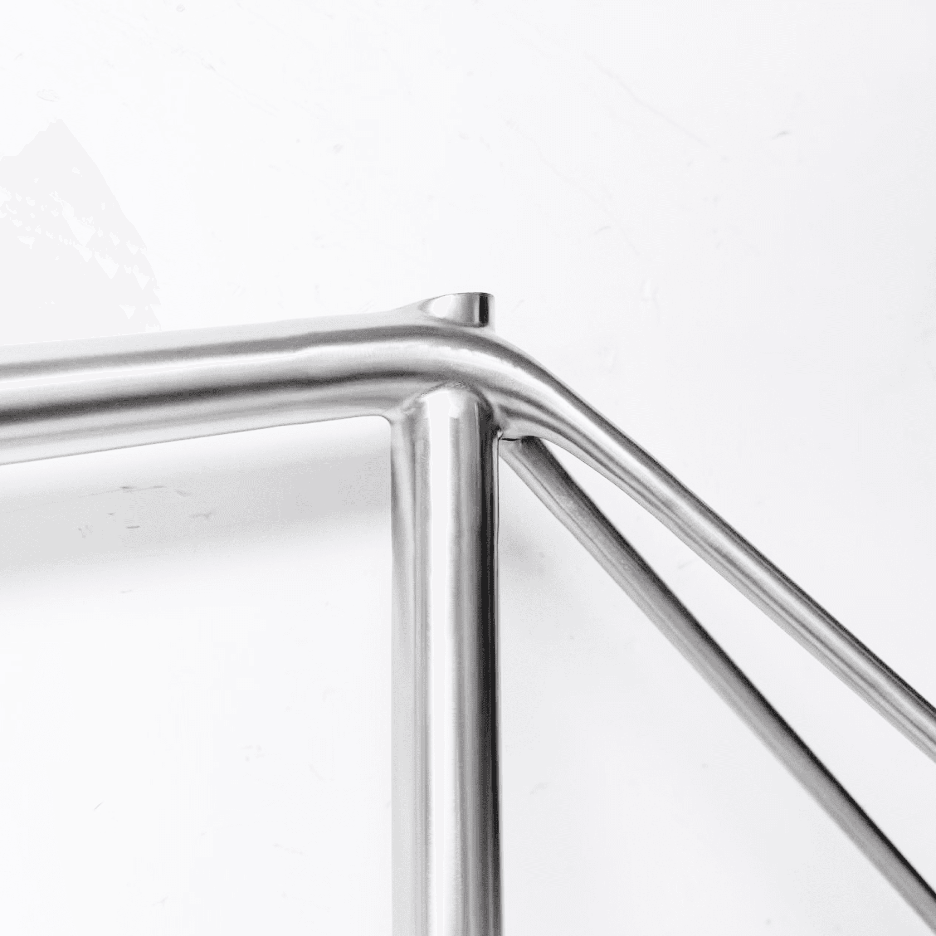 PIONEER titanium bike frame, view 6