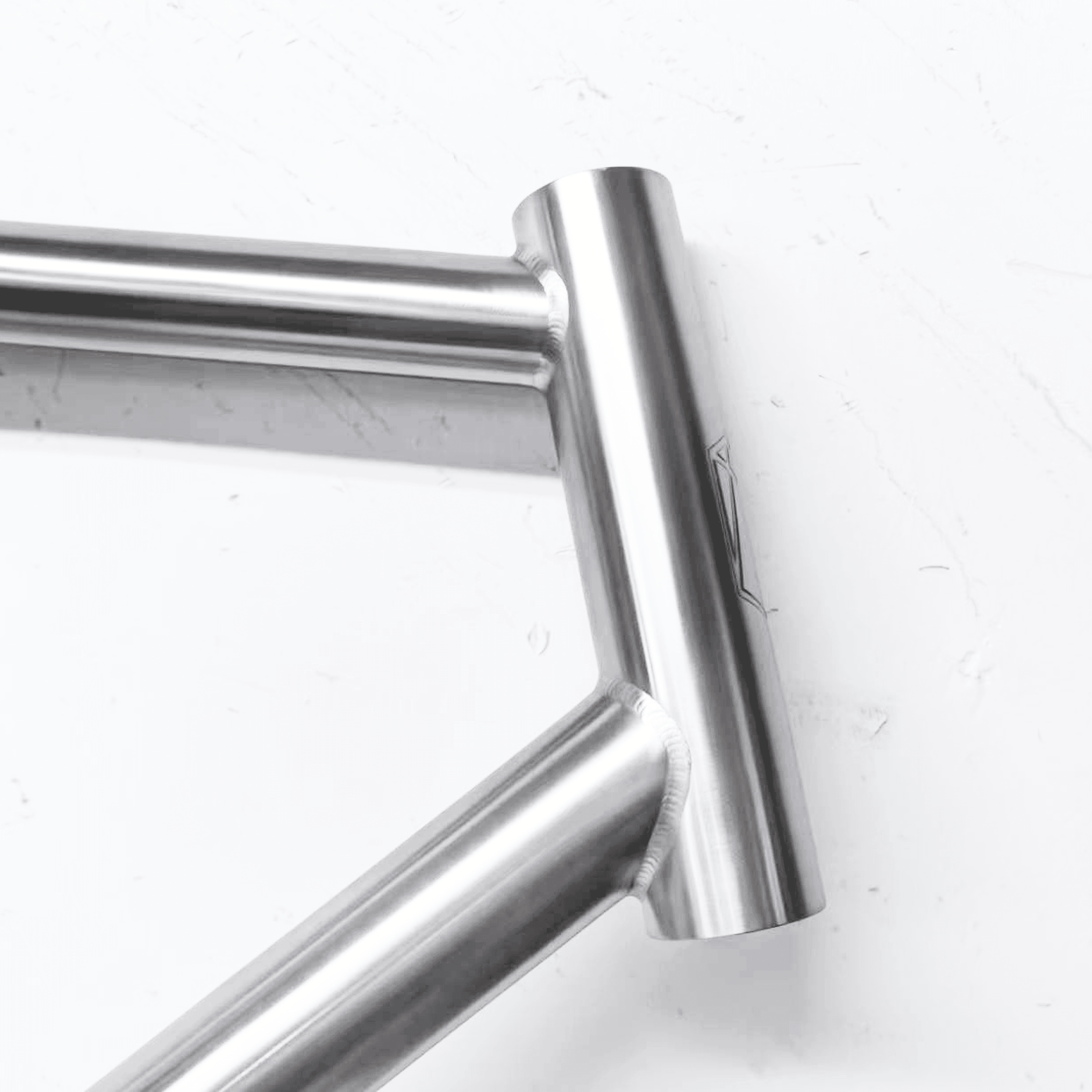 City Fixed Urban titanium bike frame, view 3