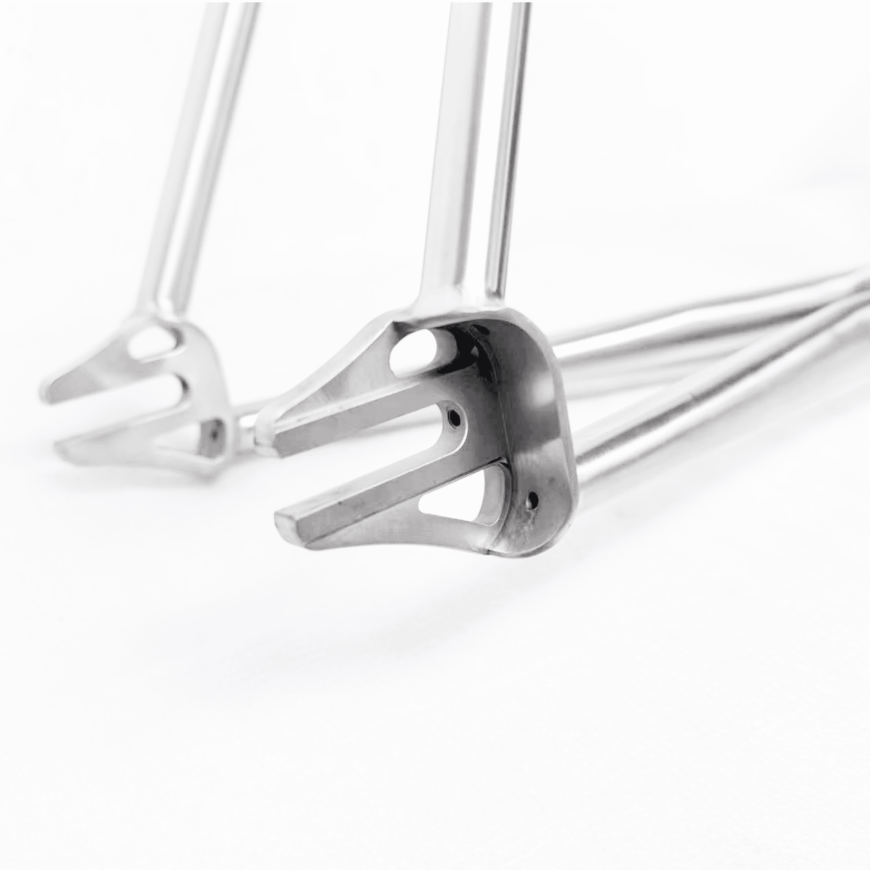 City Fixed Urban titanium bike frame, view 4