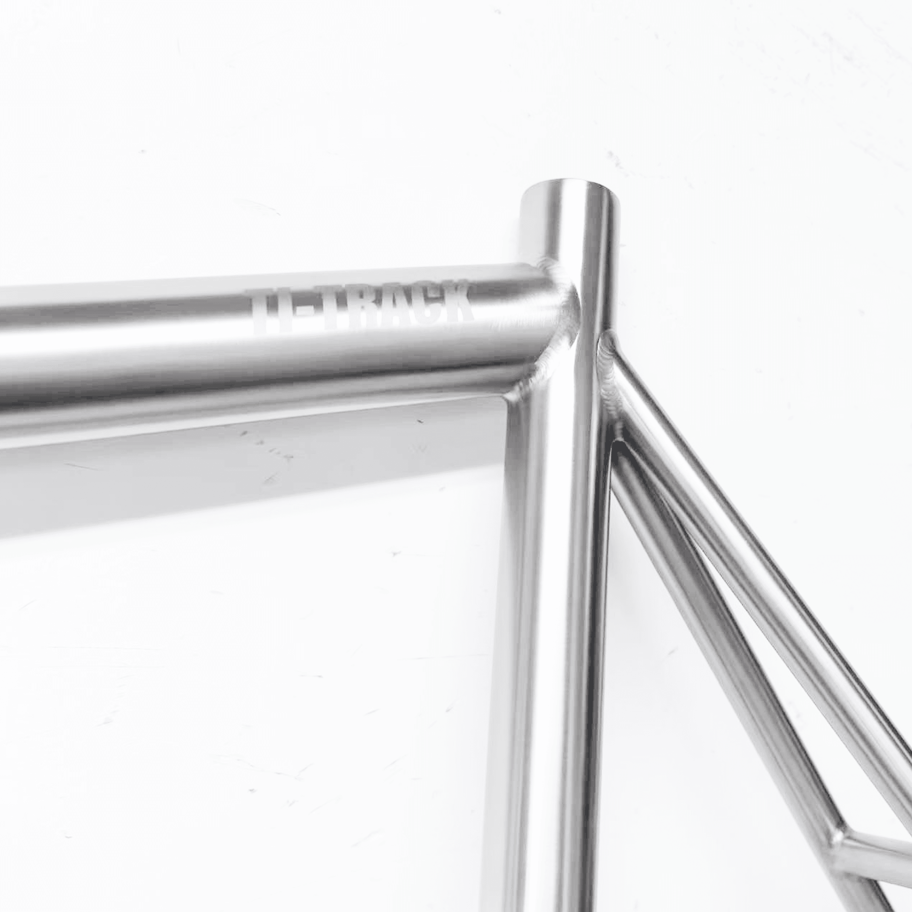 City Fixed Urban titanium bike frame, view 5
