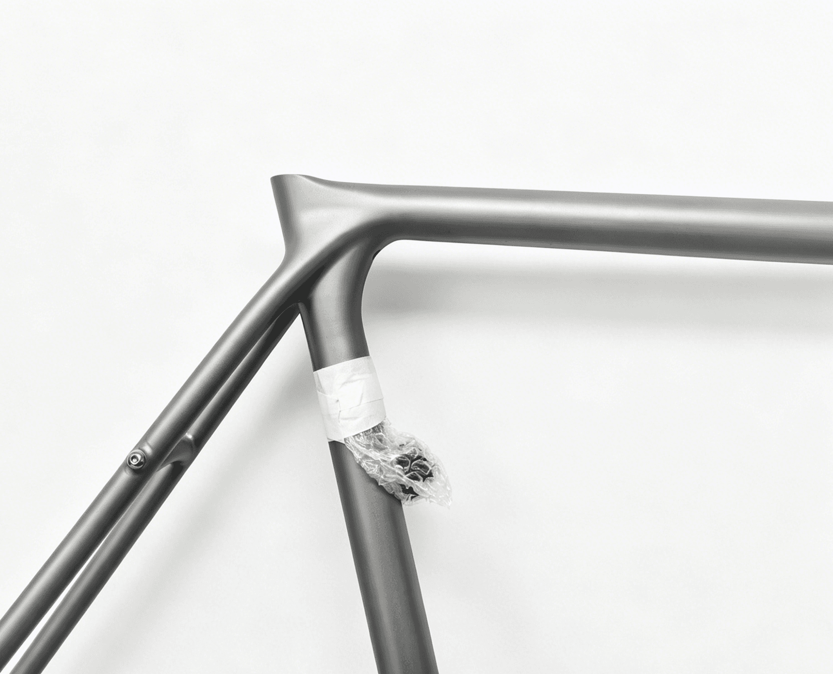 Gravel3dr03 titanium bike frame, view 4