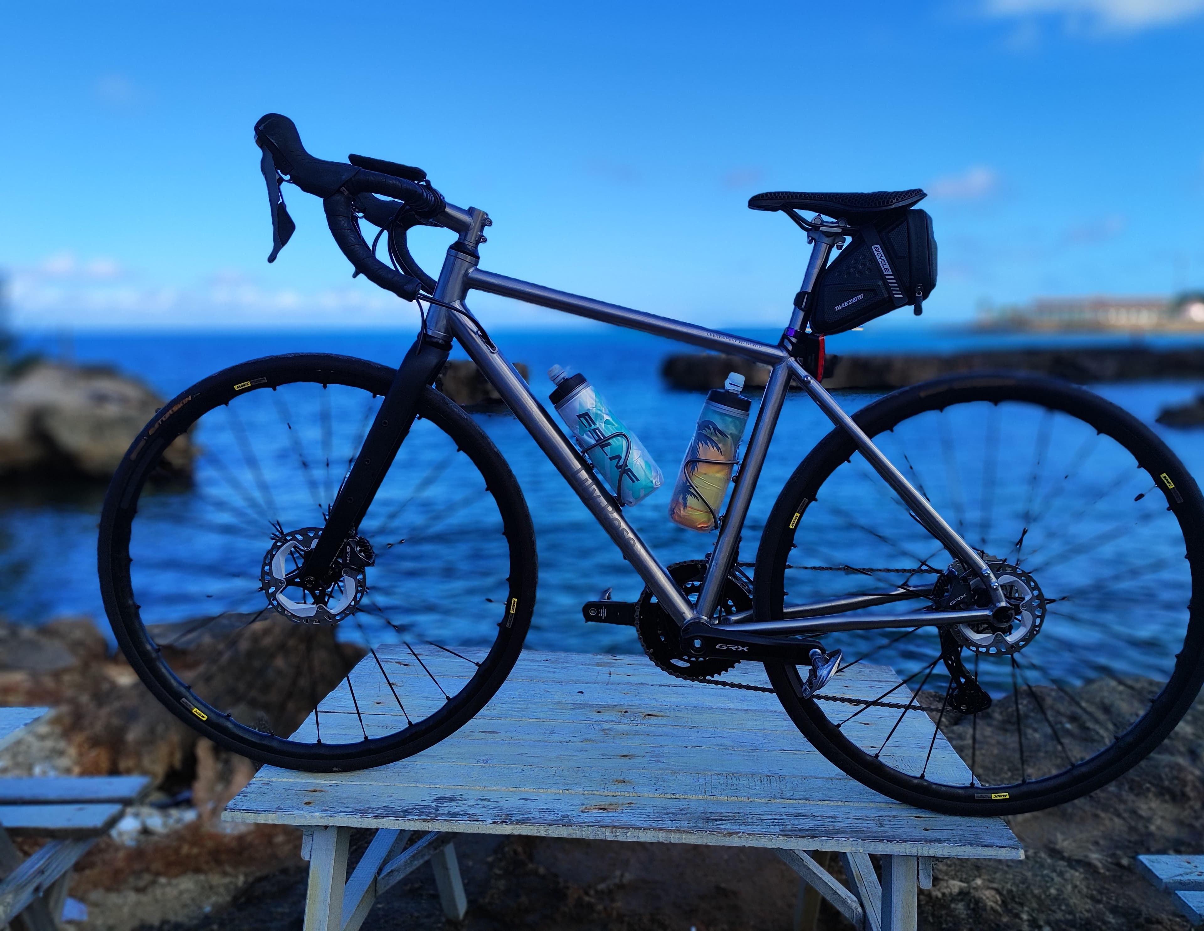 Modus Titanium custom bicycle frame craftsmanship