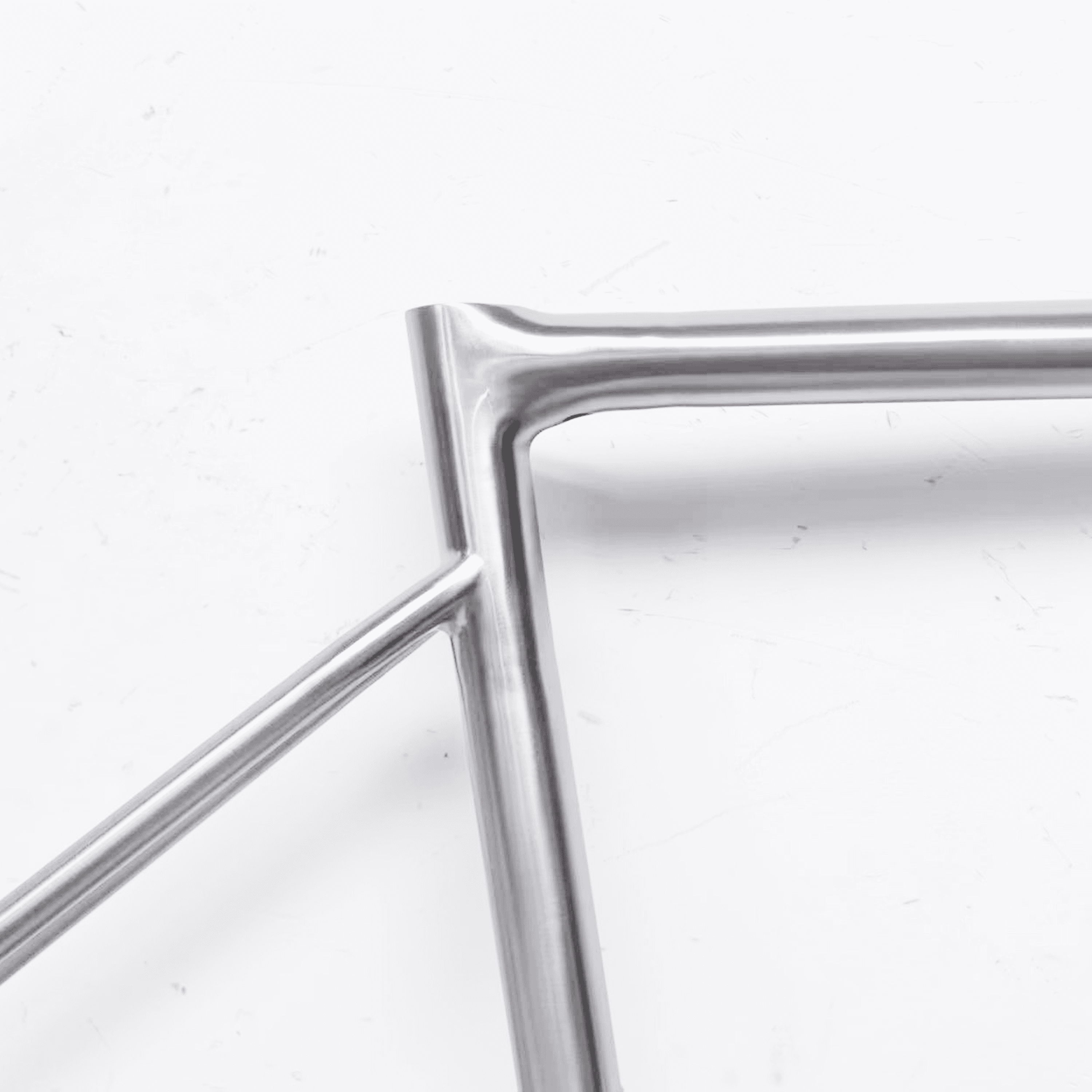 ELEGANCE titanium bike frame, view 3