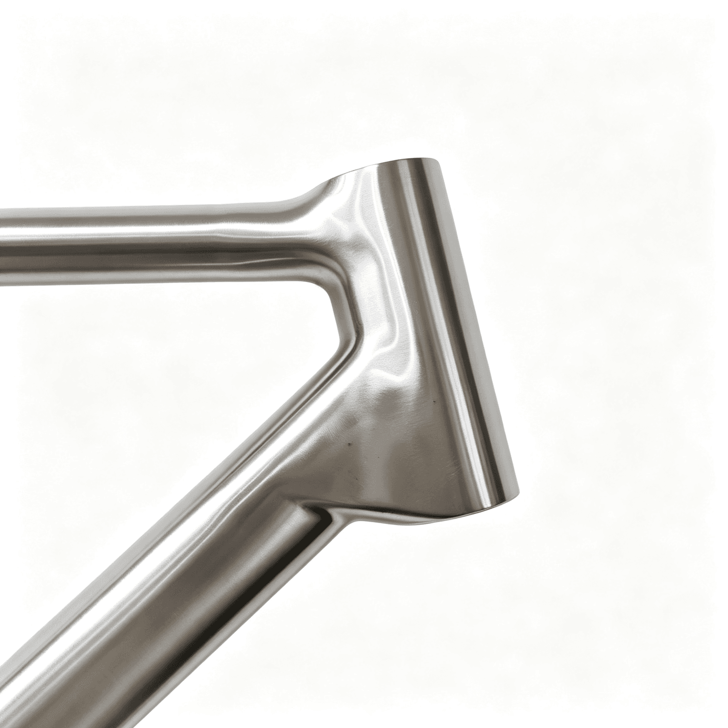 INNOVATION titanium bike frame, view 3