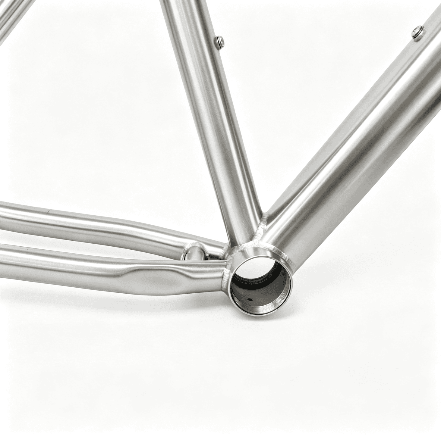 INNOVATION titanium bike frame, view 5