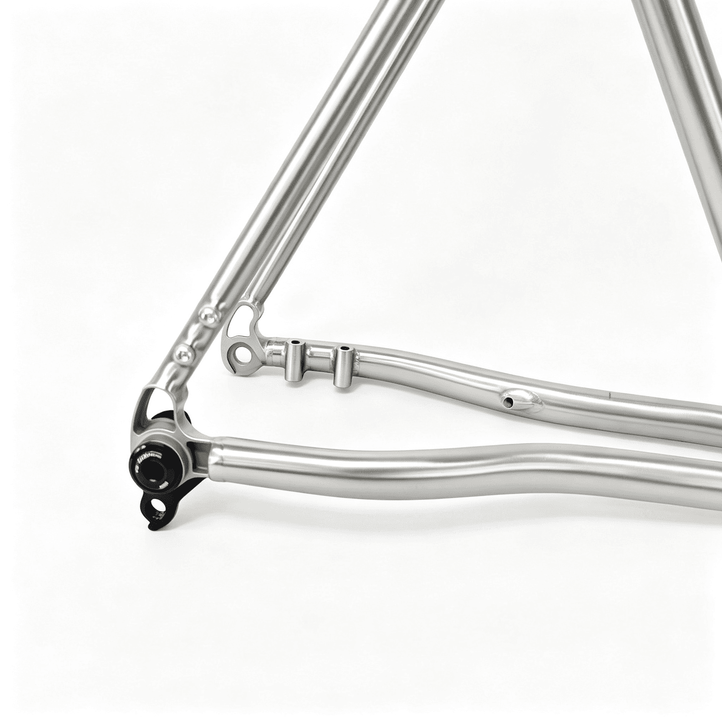 INNOVATION titanium bike frame, view 6
