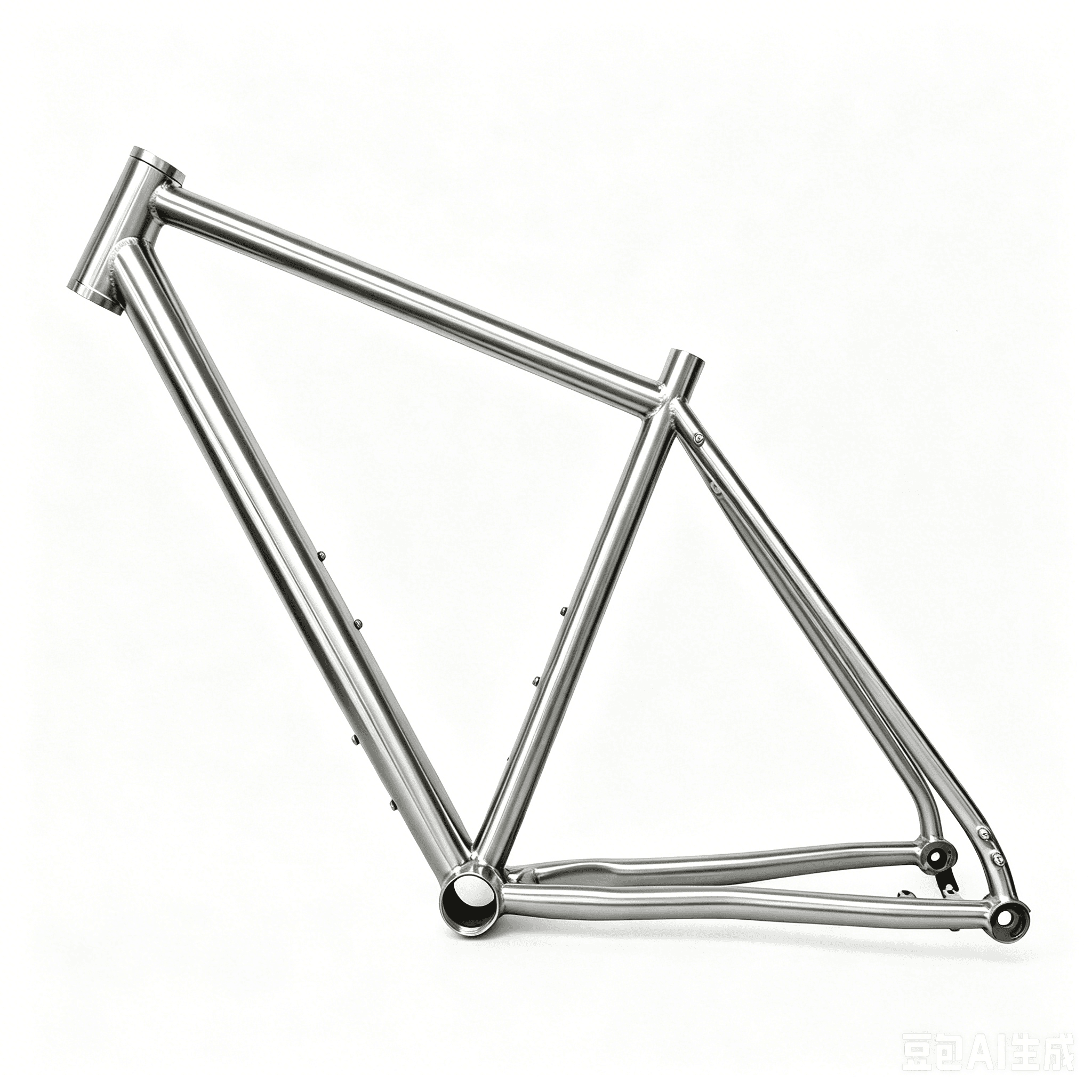 RoveTi 45 titanium bike frame, view 3