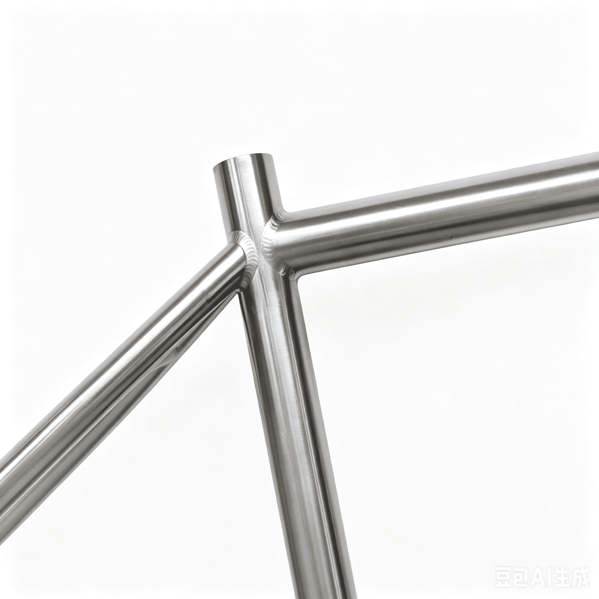 RoveTi 45 titanium bike frame, view 4