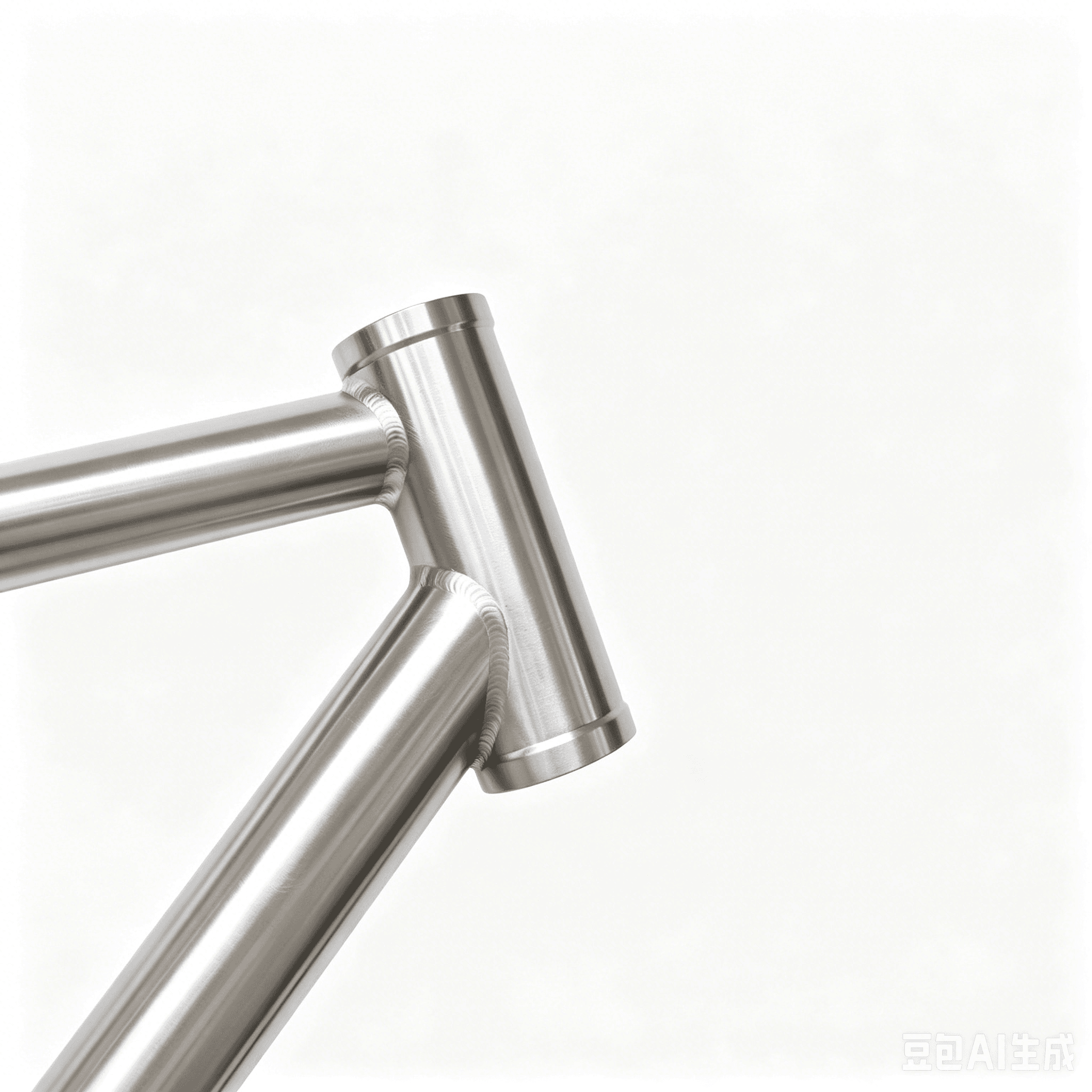 RoveTi 45 titanium bike frame, view 5