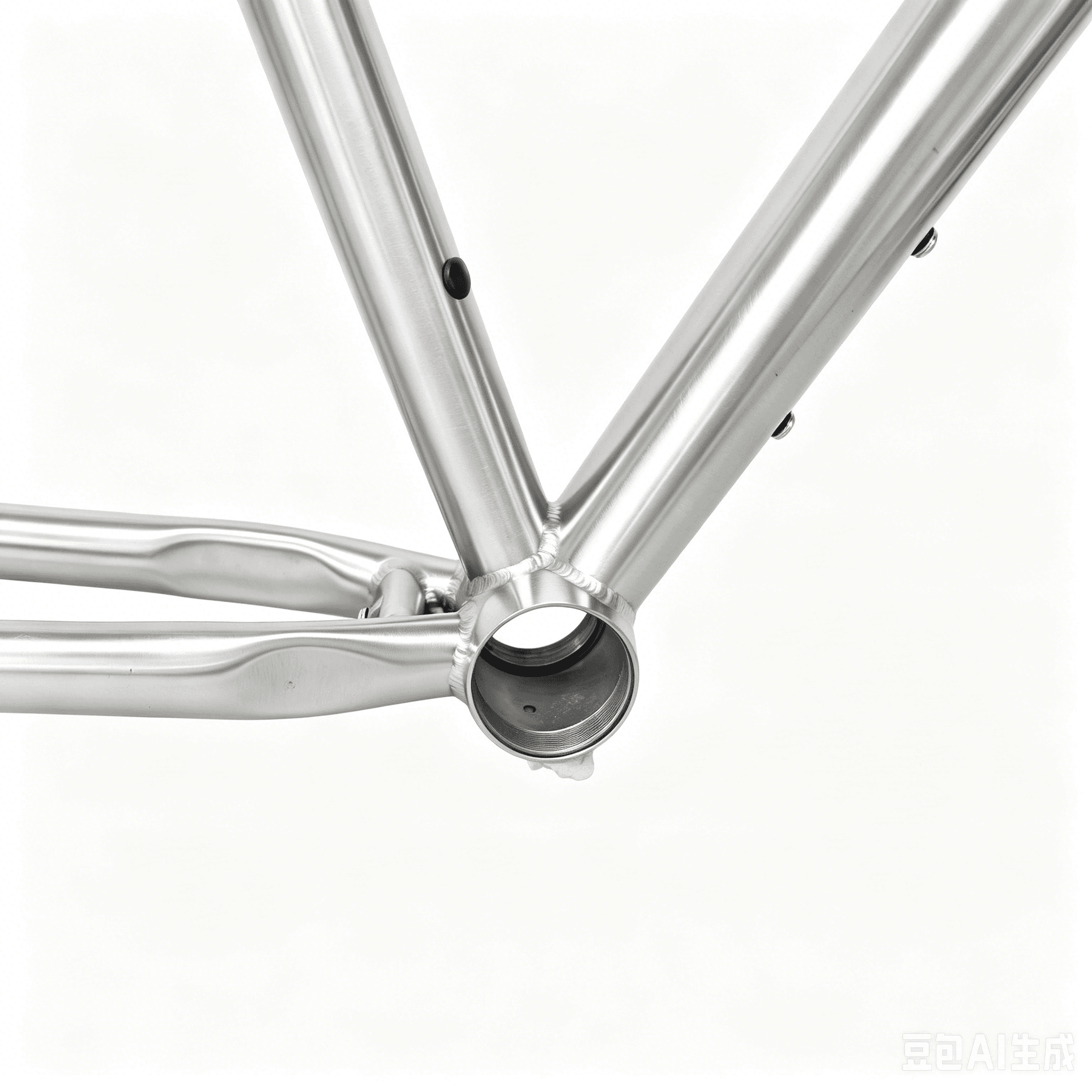 RoveTi 45 titanium bike frame, view 6