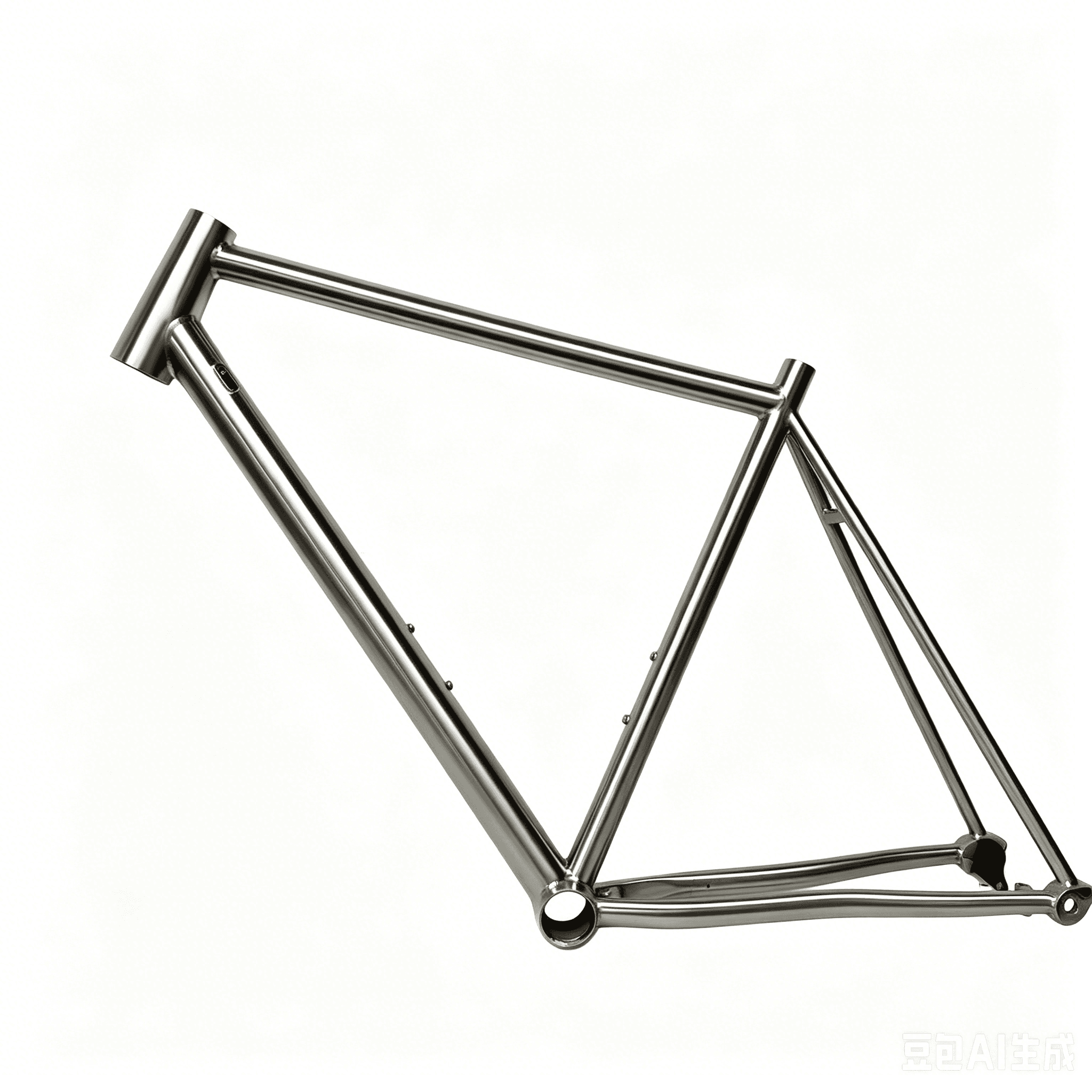 Gravel G50 titanium bike frame, view 3