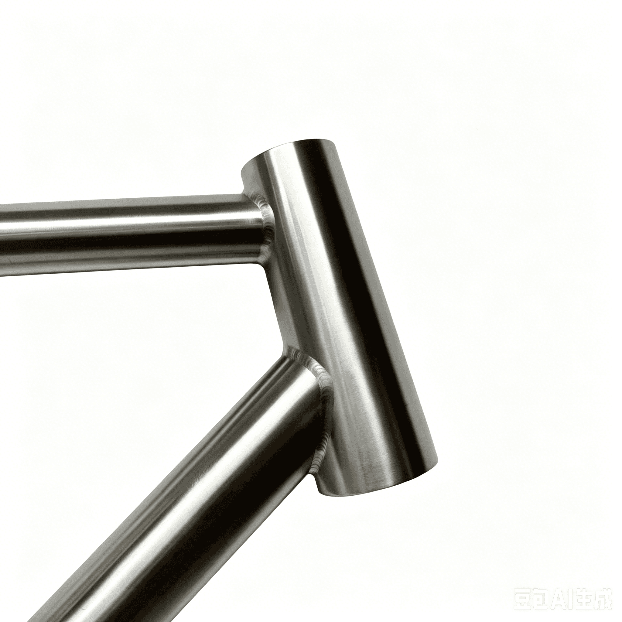 Gravel G50 titanium bike frame, view 5