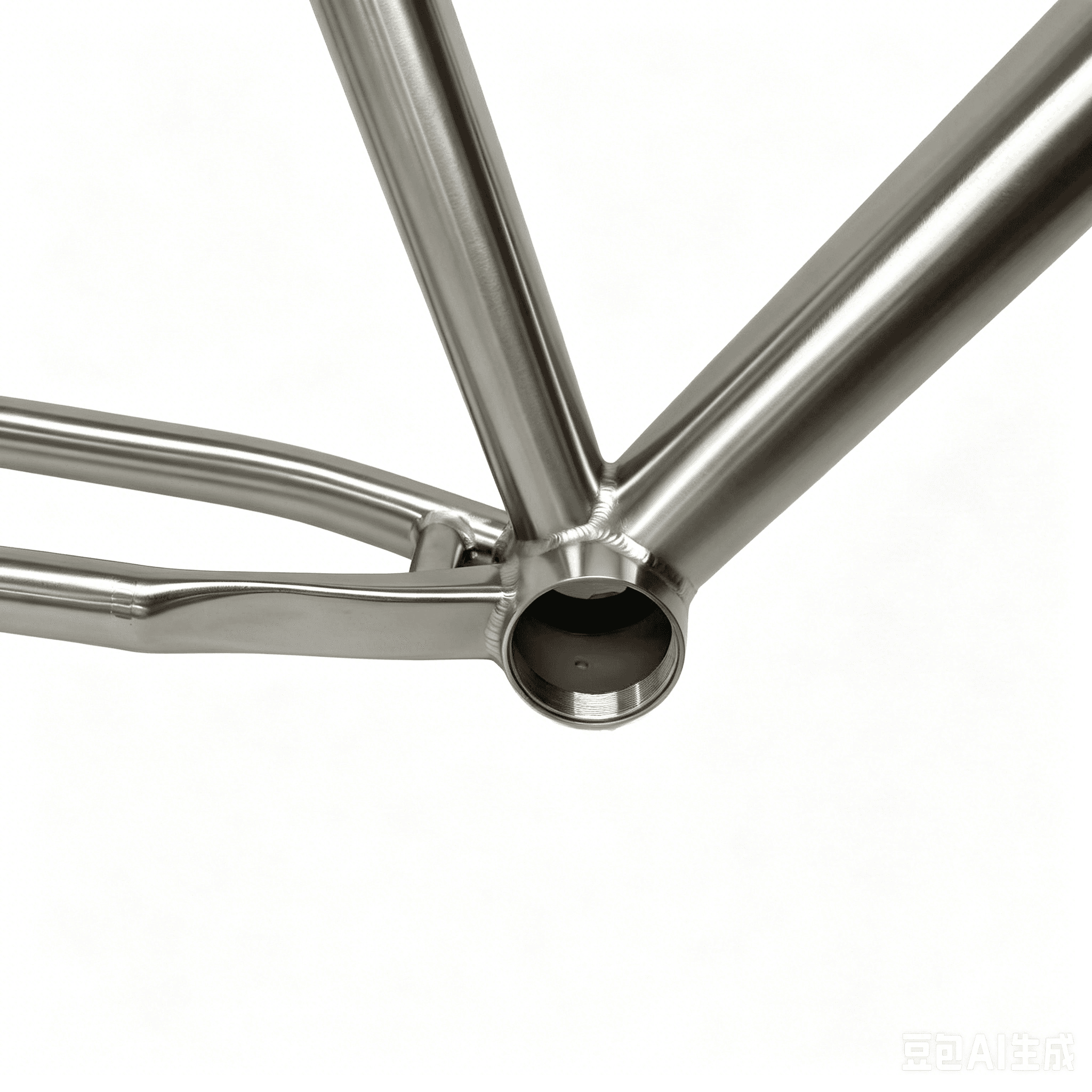 Gravel G50 titanium bike frame, view 6